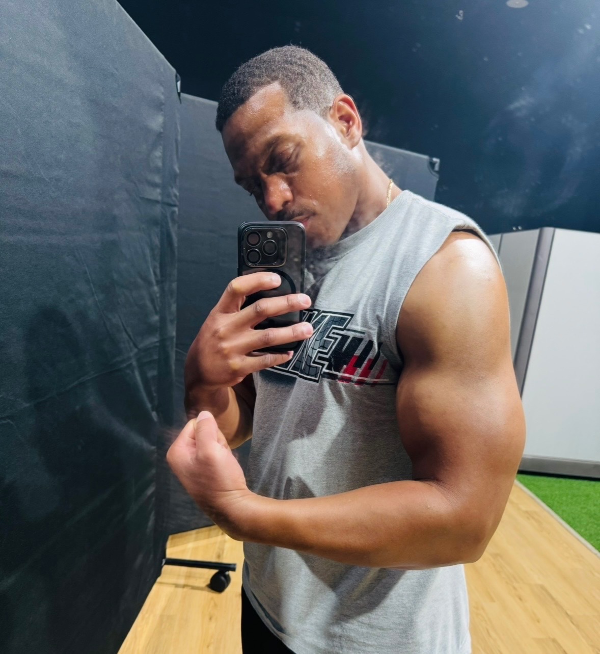 Angelo Brown approved strength photo