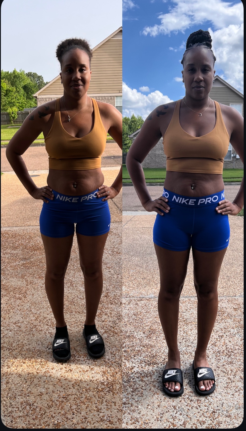 CJ approved front progress comparison